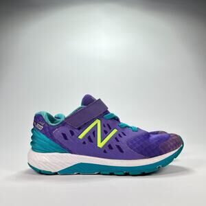 New Balance FuelCore Urge V2 Purple Teal Hook & Loop Running Shoes Youth Size 3